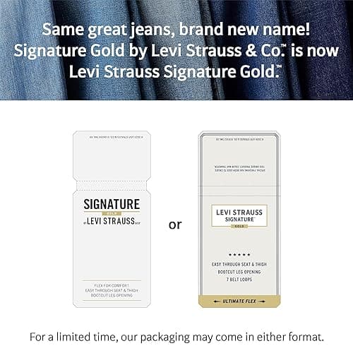 Levi Strauss Signature Gold Men's Loose Fit Jean Pants thumbnail 4