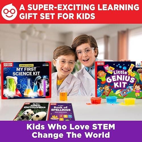 Doctor Jupiter Ultimate Gift Set of Learning| Set of ‘My First Science Kit’, ‘Little Genius Kit’ for Kids Ages 4-6|Birthday Gift for Boys, Girls| STEM Learning & Education Toys for 4,5,6 Year Old thumbnail 2