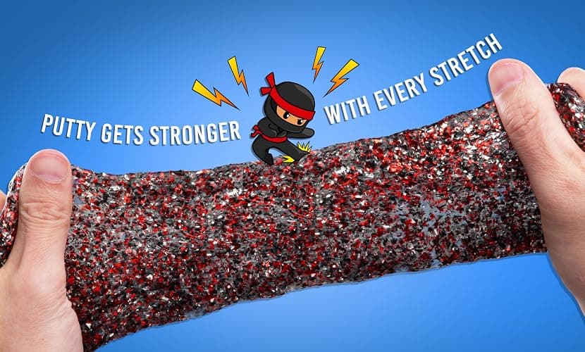 Crazy Aaron's Thinking Putty® - Ninja - Multi-Color Sensory Putty for Kids and Grown ups in a 4" Tin - Creative and Endless Fun, Stress Relief Therapy Toys, Never Dries Out - Made in USA thumbnail 2