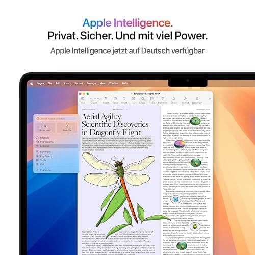 Apple MacBook Air (13", Apple M4 Chip mit 10‑Core CPU und 10‑Core GPU, 16GB Gemeinsamer Arbeitsspeicher, 512 GB) - Mitternacht thumbnail 4