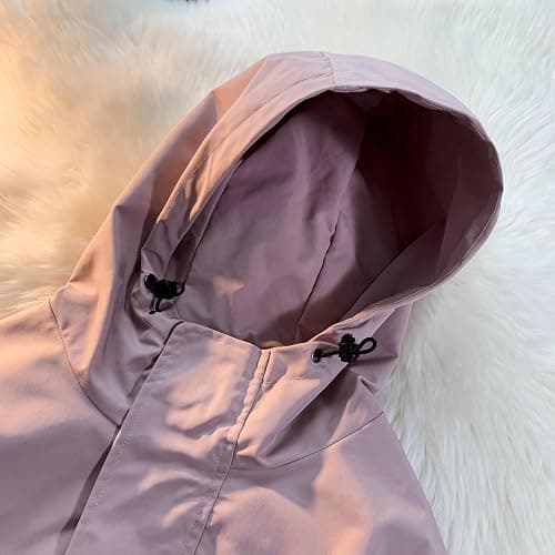 GURUNVANI Mens Color Blocked Anorak Jacket Half Zip Hooded Windbreaker Coat Unisex Outdoor Pullover Jacket thumbnail 6