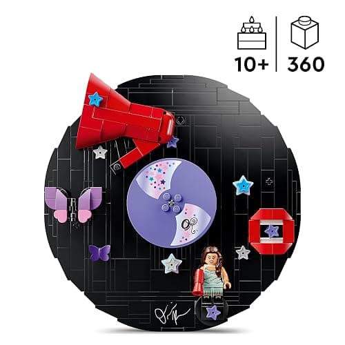 LEGO Editions Olivia Rodrigo's Vinyl - Toy w/Record Model, Minifigure & Accessories - Desk or Wall Decor - Music Gift for 10+ Year Old Girls, Boys & Fans - 43028 thumbnail 2