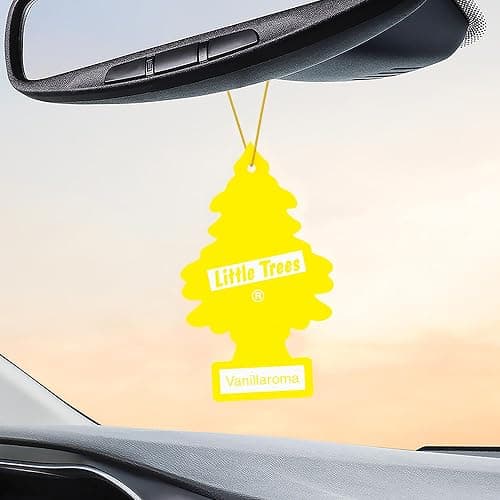 LITTLE TREES Car Air Freshener | Hanging Tree Provides Long Lasting Scent for Auto and Home | 24 Air Fresheners |Vanillaroma thumbnail 5