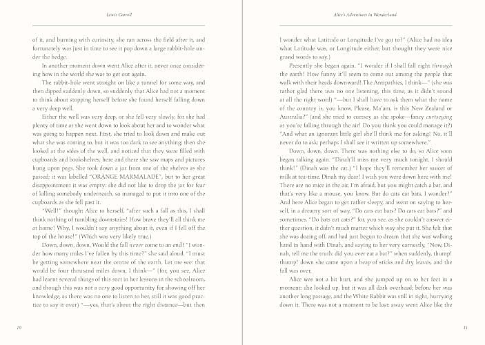 Alice's Adventures in Wonderland and Through the Looking Glass (Masterpiece Library Edition) thumbnail 4