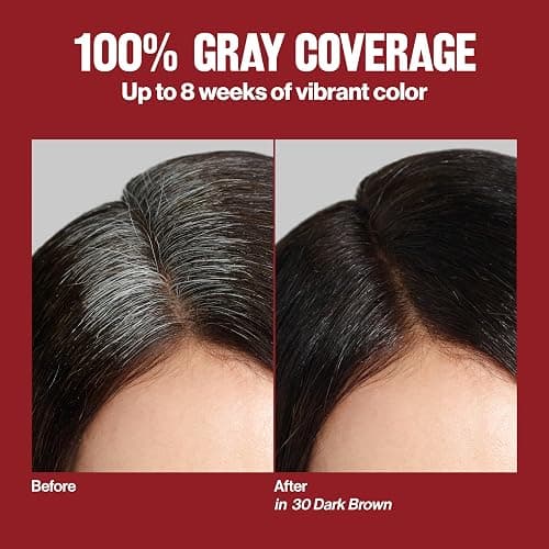 Revlon ColorSilk with Bond Repair Complex, Black Permanent Hair Color, 100% Gray Coverage, Ammonia Free Hair Dye, Vegan Keratin, 11 Soft Black (Pack of 3) thumbnail 5