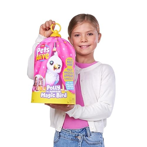 Pets Alive Polly The Magic Bird by ZURU, Robotic Toy Pet Bird thumbnail 6