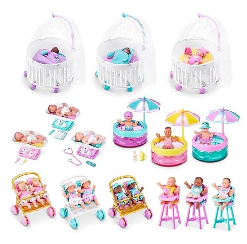 5 Surprise My Mini Baby Series 2 by ZURU, Collectible Mystery Capsule, Toy for Girls, Realistic Miniature Baby, Playset and Accessories thumbnail 5