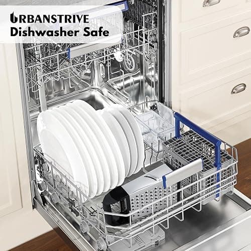 Urbanstrive Cheese Grater With Container Box Grater Stainless Steel Graters for Kitchen Cheese Shredder Parmesan Shredder Kitchen Gadgets Kitchen Tools Kitchen Gifts for Chef Dishwasher Safe Zester thumbnail 7