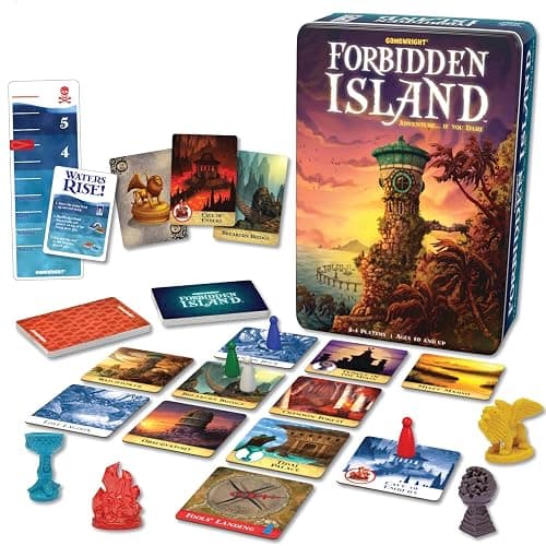 Gamewright - Forbidden Island - Cooperative Strategy Survival Board Game, 2-4 Players - Image 1