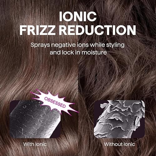 Wavytalk Thermal Brush Blowout Express 1.5" Ionic Heat Round Brush | Creates Smooth Shiny Blowout Look, Salon Blowouts, 3 Temp Settings Dual Voltage, Easy to Use Reduces Frizz, Green thumbnail 2