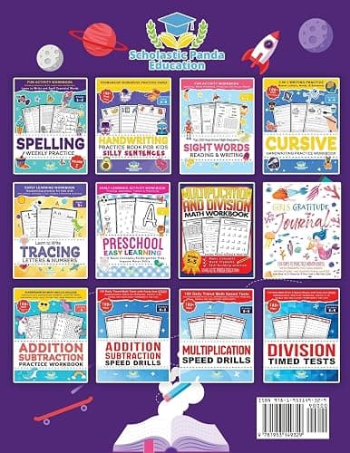 Spelling Weekly Practice for 1st 2nd Grade: Learn to Write and Spell Essential Words Ages 6-8 | Kindergarten Workbook, 1st Grade Workbook and 2nd ... ... + Worksheets (Elementary Books for Kids) thumbnail 2