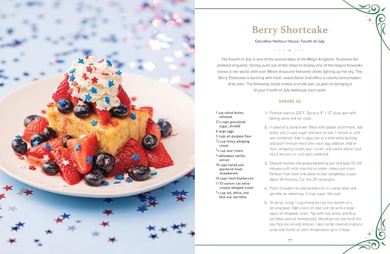 The Unofficial Disney Parks Holidays Cookbook: From Strawberry Red Velvet Whoopie Pies to Christmas Wreath Doughnuts, 100 Magical Dishes Inspired by ... and Events (Unofficial Cookbook Gift Series) thumbnail 3