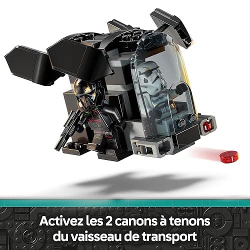 LEGO Star Wars 75412 Ahsoka Pack de Combat Death Troopers Contre Night Troopers - Jeu de Construction avec Transporteur & 4 Minifigurines avec Blasters - Cadeau Collector pour Garçon dès 6 Ans & Fans thumbnail 5