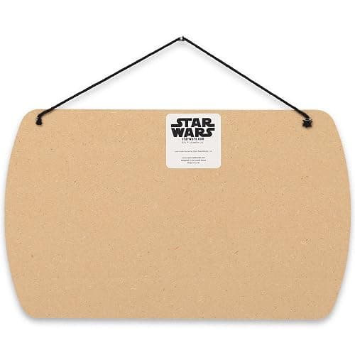 Disney Star Wars: The Mandalorian Baby Yoda Force is Strong With This Little One Hanging Wood Wall Decor - Grogu, The Child thumbnail 5