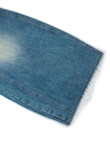 Aelfric Eden Baggy Barrel Jeans Wide Leg Denim Retro Washed Straight Leg Jeans Unisex Casual Y2k Streetwear Pants Trouser thumbnail 5