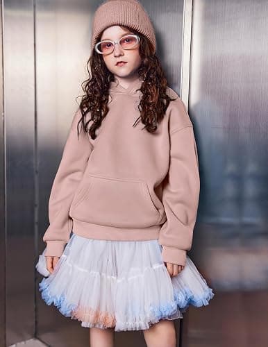Arshiner Girls Oversized Hoodies Fleece Pullover Sweatshirts Kids Fashion Casual Outfits Fall Winter Clothes thumbnail 2