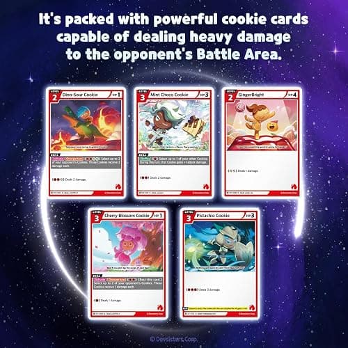 CookieRun Trading Card Game: Starter Deck Red | 2 Player Competitive TCG | 20 Minutes | Includes 60 Cards thumbnail 4