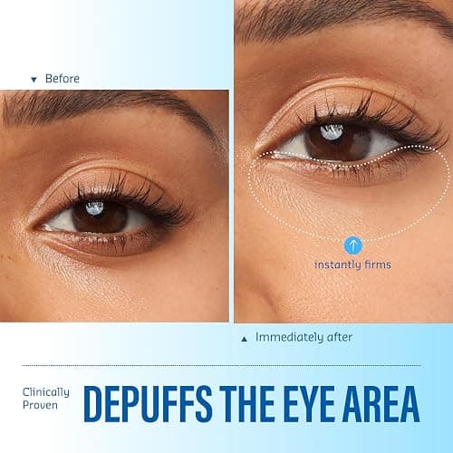 belif Aqua Bomb Cooling Eye Gel - Caffeine & Hyaluronic Acid for Puffiness & Hydration, Niacinamide & Vitamin C for Dark Circles, Adenosine & Collagen for Plumping, Korean Skin Care, 0.5 fl oz (15ml) thumbnail 4