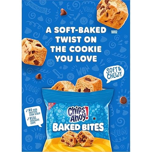 CHIPS AHOY! Baked Bites, Blondie, 5-1.5 oz Snack Packs (5 Bites per Pack) thumbnail 11