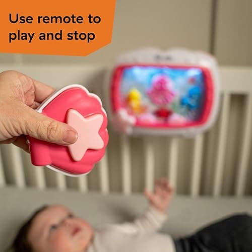 Baby Einstein Sea Dreams Soother Musical Crib Toy and Sound Machine, Pink, Newborn and up thumbnail 10