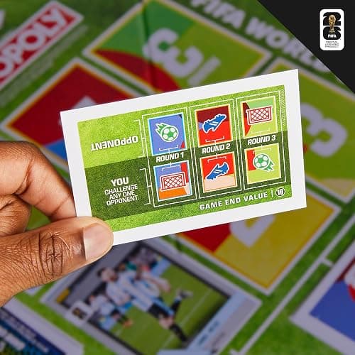 Monopoly Panini Prizm: FIFA World Cup Game I Soccer Board Game with Monopoly Panini Prizm FIFA World Cup 2026 Trading Cards I Ages 8+ thumbnail 9