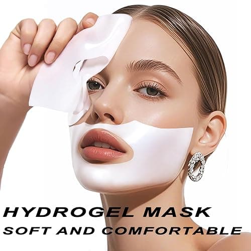 Bukamkom Collagen Face Mask (8pcs), Hydrogel Overnight Face Mask for Hydration & Soothing, Hydrogel Collagen Facial Mask, Face Masks Facial Masks Skincare thumbnail 2