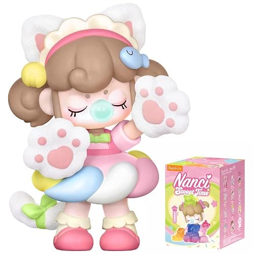 Rolife Nanci Action Figures - Sweet Time Surprise Blind Box Collectible Art Toy, Match with Super Creator Sets, Creative Christmas Birthday Gifts Adults - Image 1