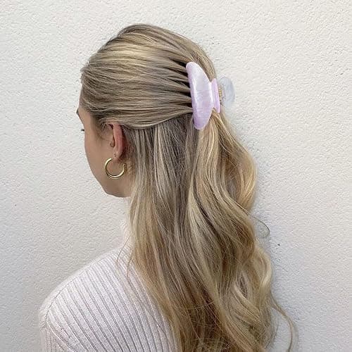 VRbeatter 5Pcs Hair Claw Clips Medium Hair Clips for Thick/Thin Hair Strong Hold Non-slip Hair Jaw Clamp Styling Hair Accessories for Women and Girls thumbnail 6