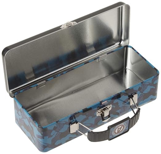 The Tin Box Company Avengers Pencil Box with Handle Clasp & Hinge, Model:739407-12 thumbnail 3