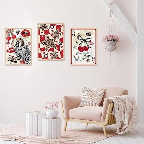Leopard Diamond Art Kits for Adults, Diamond Painting Kits for Beginner DIY | 6 Pack Coquette Diamond Dots Round Full Drill Crafts for Gem Art Dot Art for Adults Home Wall Decor for Teens 5D Boy 12x16 in thumbnail 4