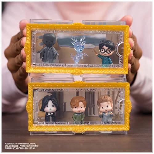 Wizarding World Micro Magical Moments Prisoner of Azkaban Set, Ages 6+ | Lupin, Snape & Peter Pettigrew, 1.5-INCH Figures & Display Case, Recreate Movie Moments, Pretend Play, Gift for Kids thumbnail 8