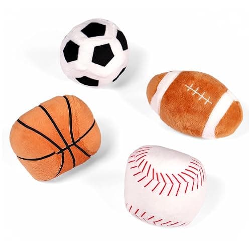 Baby GUND My First Sports Bag Stuffed Plush Playset, Baby Gift Toys for Boys and Girls Ages 1 & Up, 5 Piece, 8" thumbnail 4