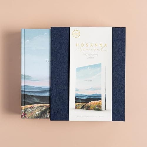 CSB Notetaking Bible, Hosanna Revival Edition, Roan Mountain Cloth Over Board, Black Letter, Single-Column, Journaling Space, Reading Plan, Easy-to-Read Bible Serif Type thumbnail 10