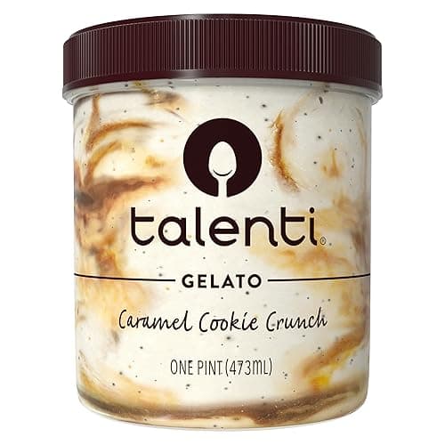 Talenti Gelato For a Delicious Frozen Dessert Caramel Cookie Crunch Made with Ingredients 1 pint - 1 pint