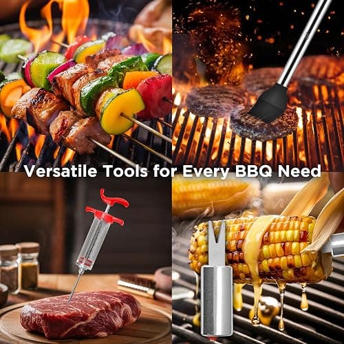 Kaluns BBQ Accessories, Complete Grill Set Dad Gifts for Christamas, 40 Pcs Premium Heavy Duty Stainless Steel Barbecue Grill Accessories for Outdoor Grill Gifts for Men Dad thumbnail 6
