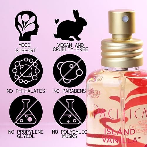 Pacifica Island Vanilla Perfume – Clean Vanilla Fragrance for Women - Warm Tropical Aroma - Long-Lasting Clean Beauty Non Toxic Scent, Vegan & Cruelty-Free, 1 oz Travel-Friendly Spray thumbnail 5