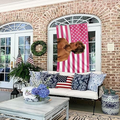 JJ Maybank Flag,3 x 5FT jj pink american flag,jj maybank funny tapestry poster merch,For College Dorm Room Decor,Outdoor Parties, Gift,Tailgates Yard,Poster for Bedroom Decoration thumbnail 4