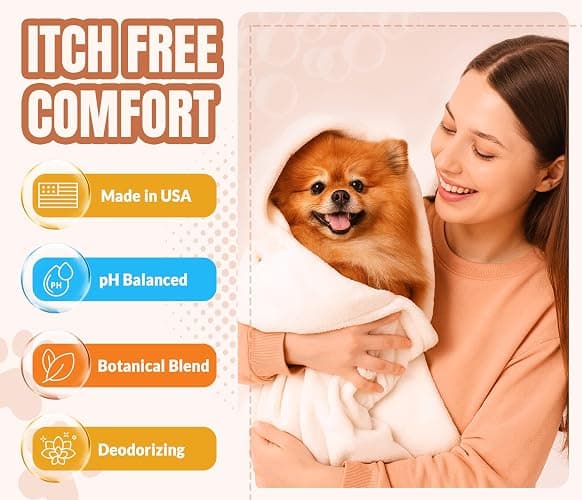 ALFIE'S CHOICE Puppy Shampoo and Conditioner Set | 16 fl oz Each | for Sensitive & Itchy Skin | Puppies, Adults & All Breeds of Dogs thumbnail 3