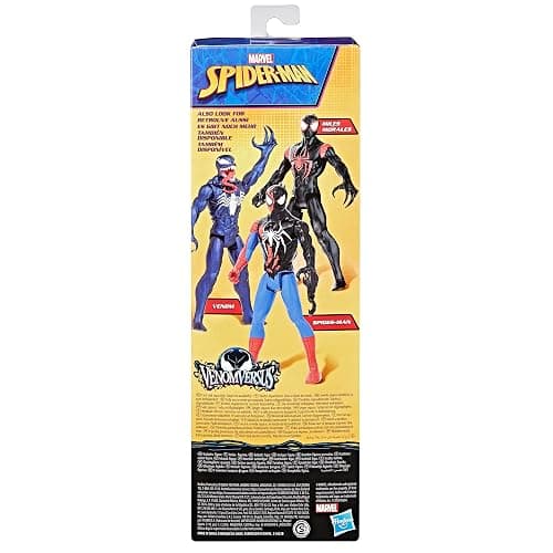 Marvel Spider-Man VenomVersus Titan Hero Series Spider-Man Action Figure, 12-Inch (30 cm) Super Hero Action Figures & Toys for Kids Ages 4+ thumbnail 5