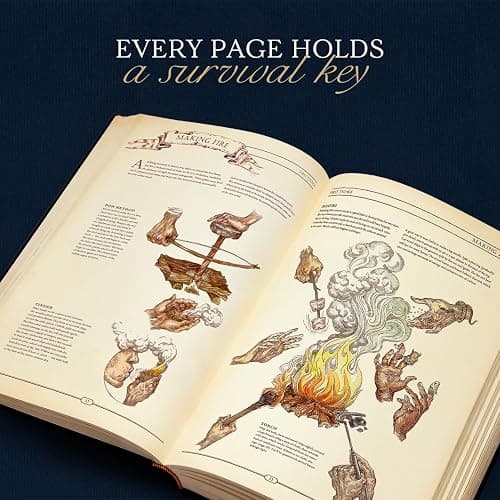 The Book. The Ultimate Guide to Rebuilding a Civilization - Inspirational Science Books for Adults - Unique Artifact - Knowledge Encyclopedia with Over 400 Pages of Detailed & Catchy Illustrations thumbnail 3