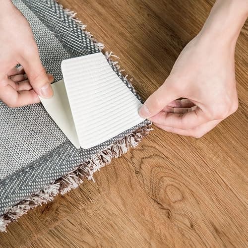 Home Techpro Vacuum Tech Rug Pad Gripper for Hardwood Floors No Damage, New Materials to Non Slip Rug Pads, Under Rug Carpet Tape : Keep Your Rug in Place & Make Corner Flat thumbnail 5