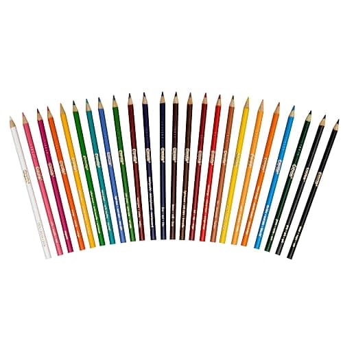 CRAYOLA Colouring Pencils - Assorted Colours (Pack of 24) | A Must-Have for All Kids Arts & Crafts Sets | Ideal for Kids Aged 3+ thumbnail 3