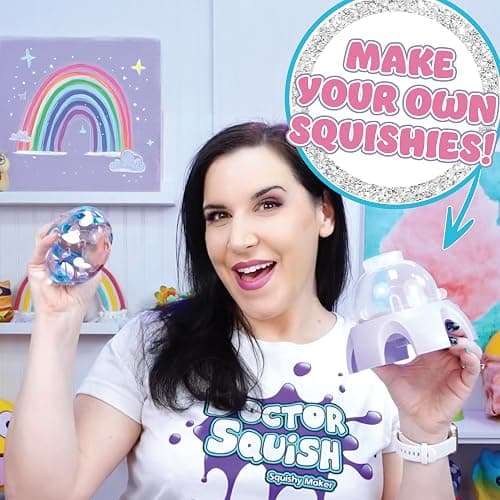 Doctor Squish Mini Squishy Maker | DIY Squishy Making Kit for Kids Ages 5 & Up | Make Your Own Squishies with TPR Balloons | Easy Maker Toy thumbnail 2