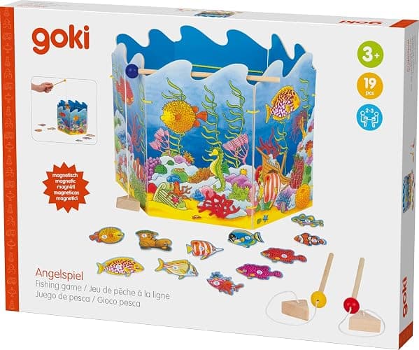 Goki 56884 - Angelspiel mit Magnet, 19-teilig thumbnail 4