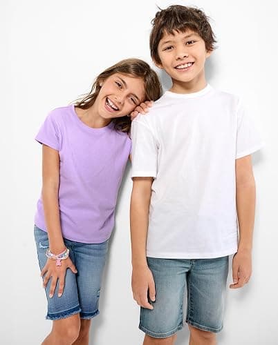 The Children's Place Girls Short Sleeve High Low Tee thumbnail 3