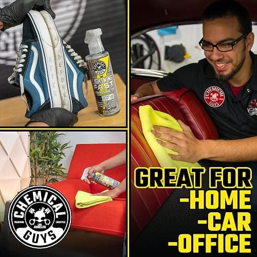 Chemical Guys Lightning Fast Carpet and Upholstery Stain Extractor - Chemical Guys Carpet Cleaner, Great for Fabric, Upholstery, Cars, Home, Office, Furniture, and More, Fresh Scent - 16 oz thumbnail 3