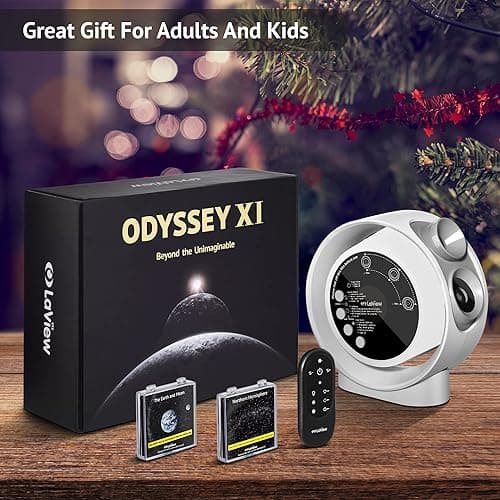LaView Home Planetarium Star Projector, Ultra Clear Galaxy Projector with 130 ft² Projection Area, Auto-Off Timer, Remote Control, Night Light for Room Decor, 6K Discs, for Kids/Adult Gifts thumbnail 7