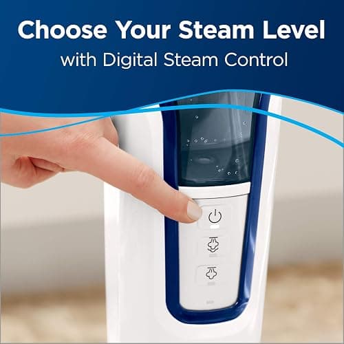 Bissell PowerFresh Deluxe 1806 Steam Mop for Tile, Hardwood & Sealed Floors w/Built‑in SpotBoost Brush, Fast 30‑Second Warm‑Up, Variable Steam Levels, Fresh Scent Discs Compatible thumbnail 4