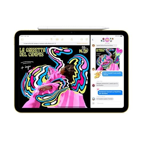 Apple iPad con chip A16: display Liquid Retina da 11'', 128 GB, Wi Fi 6, fotocamera frontale e posteriore da 12MP, Touch ID, autonomia di un giorno intero di batteria — Argento thumbnail 3