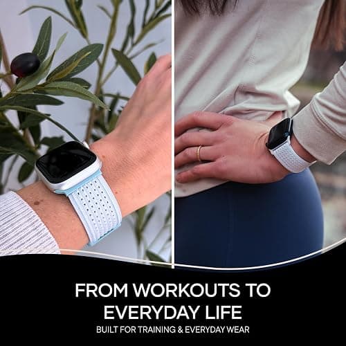 Solace Sport Adapt Bands - Apple Watch Bands, Breathable Nylon with Magnetic Clasp, Unisex Smart Watch Band, Apple Watch Strap thumbnail 6
